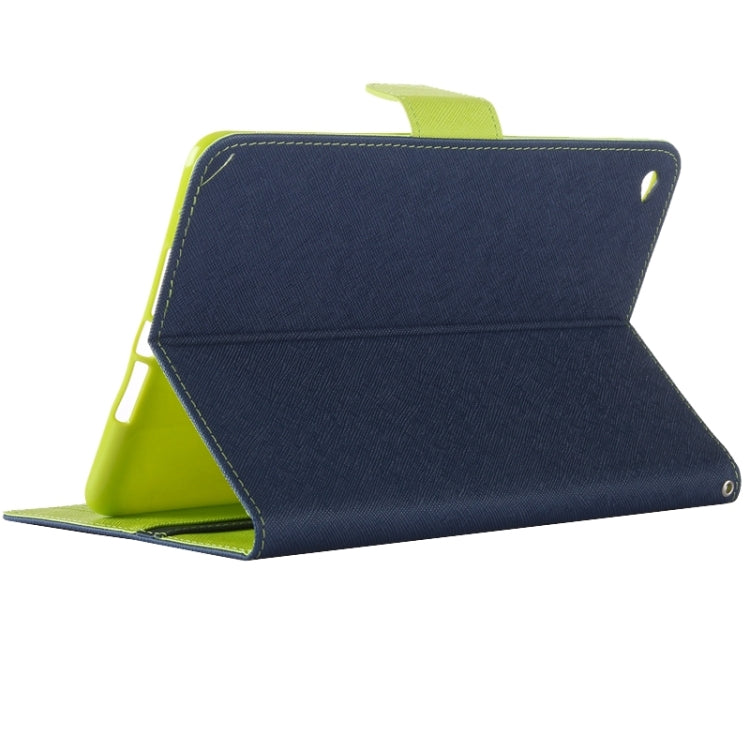 GOOSPERY Cross Texture Horizontal Flip Leather Case with Holder & Card Slots & Wallet for iPad mini 4