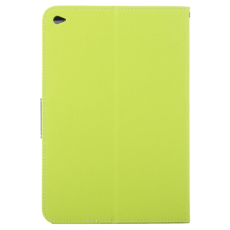 GOOSPERY Cross Texture Horizontal Flip Leather Case with Holder & Card Slots & Wallet for iPad mini 4
