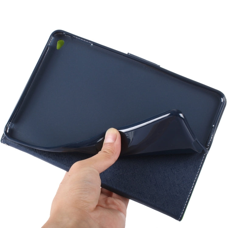 GOOSPERY Cross Texture Horizontal Flip Leather Case with Holder & Card Slots & Wallet for iPad mini 4