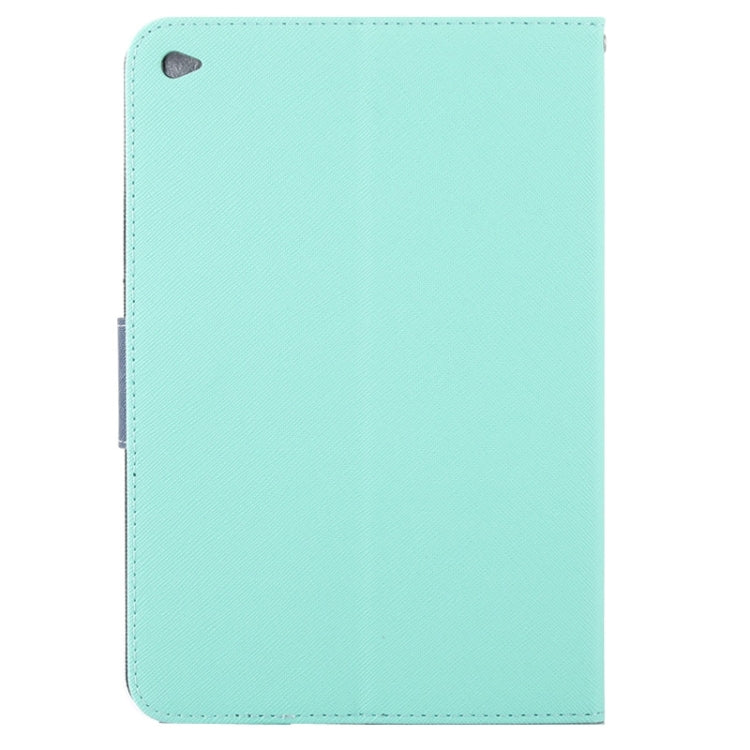 GOOSPERY Cross Texture Horizontal Flip Leather Case with Holder & Card Slots & Wallet for iPad mini 4