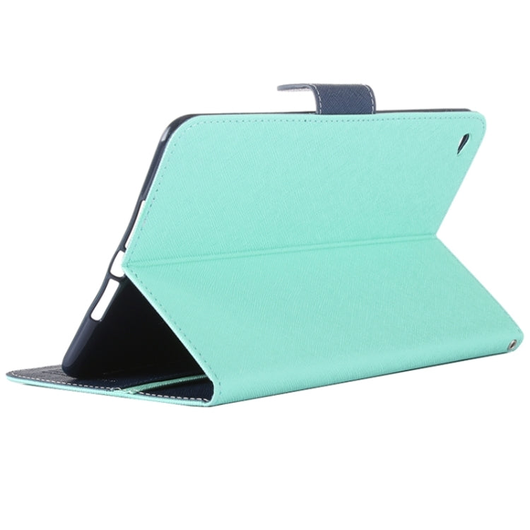 GOOSPERY Cross Texture Horizontal Flip Leather Case with Holder & Card Slots & Wallet for iPad mini 4
