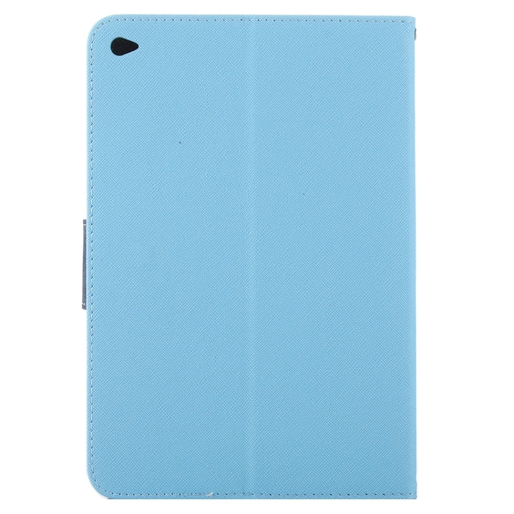 GOOSPERY Cross Texture Horizontal Flip Leather Case with Holder & Card Slots & Wallet for iPad mini 4