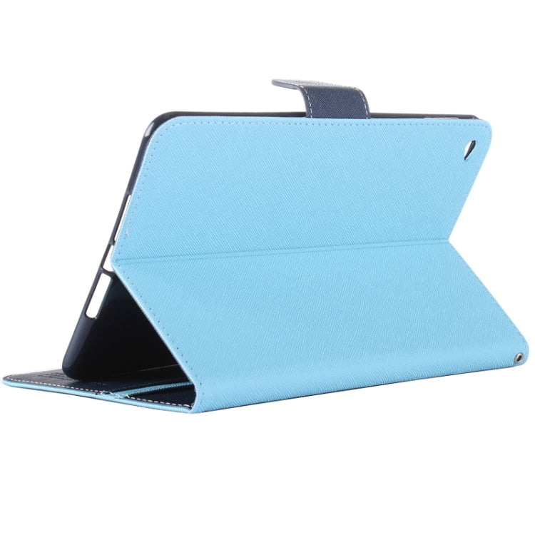 GOOSPERY Cross Texture Horizontal Flip Leather Case with Holder & Card Slots & Wallet for iPad mini 4