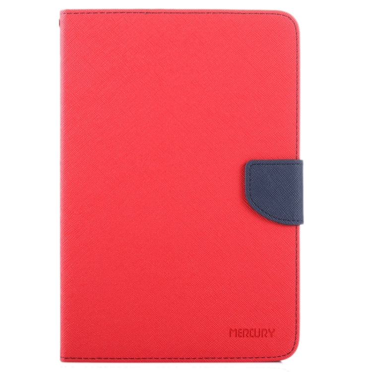 GOOSPERY Cross Texture Horizontal Flip Leather Case with Holder & Card Slots & Wallet for iPad mini 4