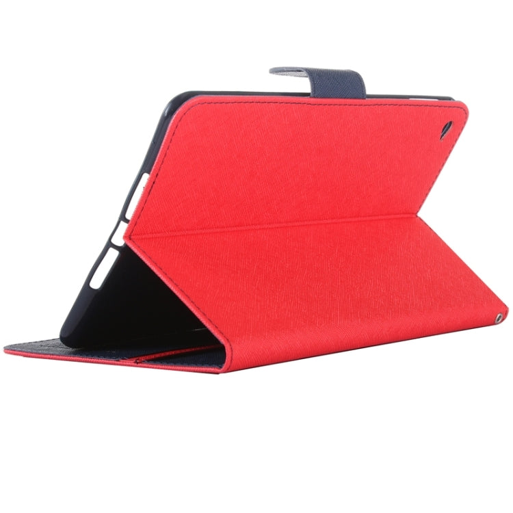 GOOSPERY Cross Texture Horizontal Flip Leather Case with Holder & Card Slots & Wallet for iPad mini 4
