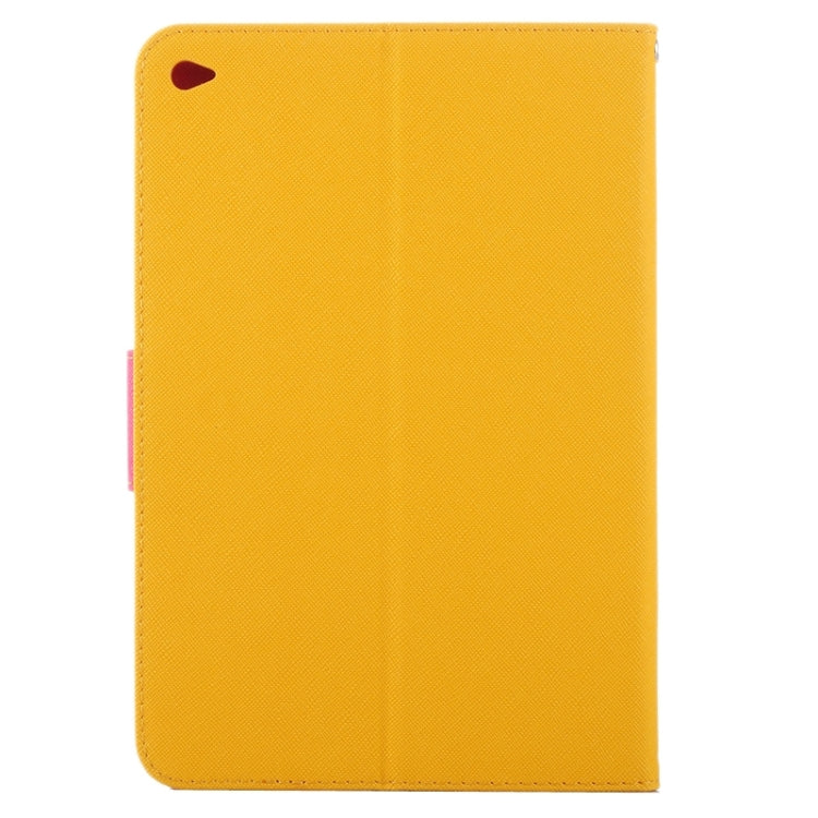 GOOSPERY Cross Texture Horizontal Flip Leather Case with Holder & Card Slots & Wallet for iPad mini 4