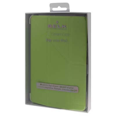 BELK Italian Style 3-fold Coss Texture Smart Cover for iPad mini 1 / 2 / 3
