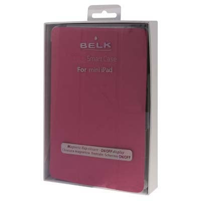 BELK Italian Style 3-fold Coss Texture Smart Cover for iPad mini 1 / 2 / 3