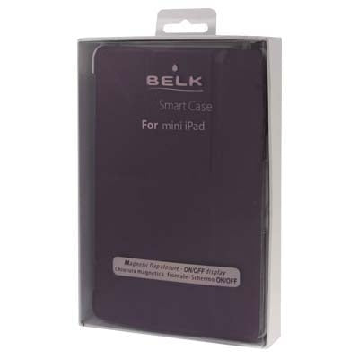 BELK Italian Style 3-fold Coss Texture Smart Cover for iPad mini 1 / 2 / 3