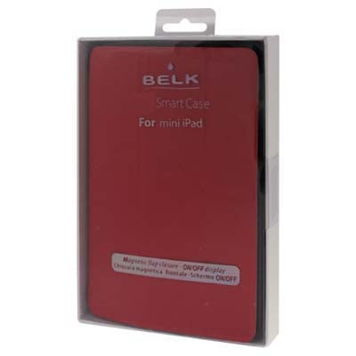 BELK Italian Style 3-fold Coss Texture Smart Cover for iPad mini 1 / 2 / 3