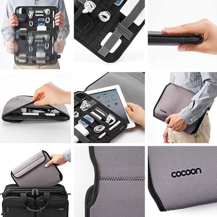 Creative Protective Waterproof Neoprene Inner Handheld Bag Sleeve for iPad mini 1 / 2 / 3 (Black)