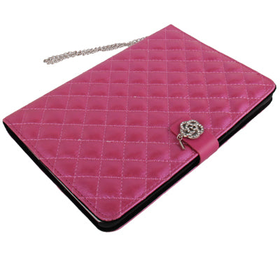 Diamond Style Leather Case with Holder & Credit Card Slots for iPad mini 1 / 2 / 3