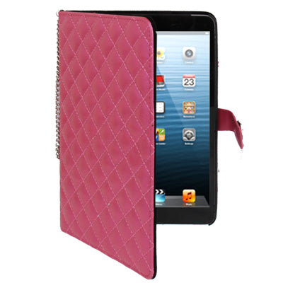 Diamond Style Leather Case with Holder & Credit Card Slots for iPad mini 1 / 2 / 3