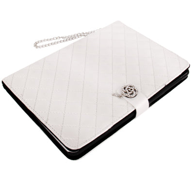 Diamond Style Leather Case with Holder & Credit Card Slots for iPad mini 1 / 2 / 3