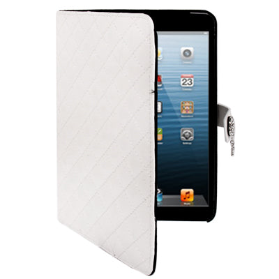 Diamond Style Leather Case with Holder & Credit Card Slots for iPad mini 1 / 2 / 3