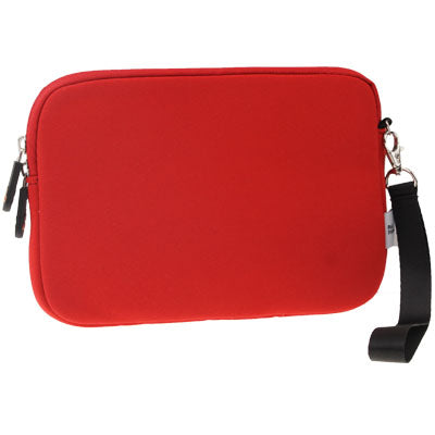 Color Paul Frank Pattern Protective Soft Carry Bag with Dual-Zipped Close for iPad mini 1 / 2 / 3 (Red)