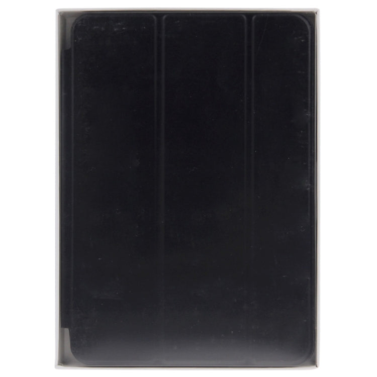 3-folding Naturally Treated Leather Smart Case with Sleep / Wake-up Function & Holder for iPad mini / mini 2 Retina