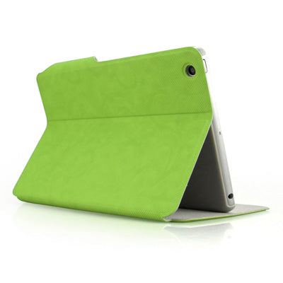 ENKAY ENK-3316 Cloth Texture Protective PU Leather Case with Sleep / Wake-up Function & Holder for iPad mini 1 / 2 / 3