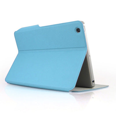 ENKAY ENK-3315 Microgroove Texture Protective PU Leather Case with Sleep / Wake-up Function & Holder for iPad mini 1 / 2 / 3