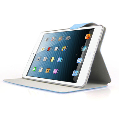 ENKAY ENK-3315 Microgroove Texture Protective PU Leather Case with Sleep / Wake-up Function & Holder for iPad mini 1 / 2 / 3