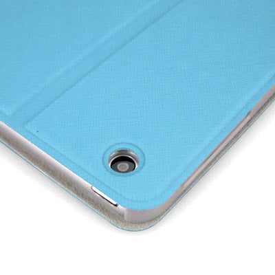 ENKAY ENK-3315 Microgroove Texture Protective PU Leather Case with Sleep / Wake-up Function & Holder for iPad mini 1 / 2 / 3