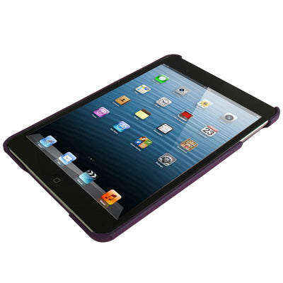 360 Degree Rotatable Cross Texture Plastic Case with Holder & Elastic Hand Strap for iPad mini 1 / 2 / 3