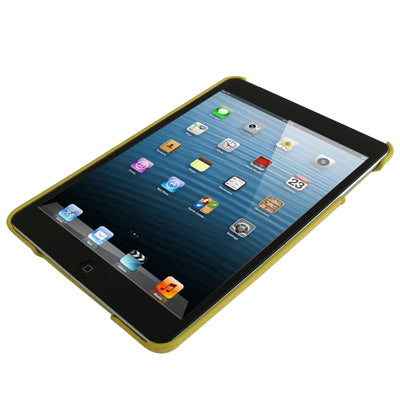 360 Degree Rotatable Cross Texture Plastic Case with Holder & Elastic Hand Strap for iPad mini 1 / 2 / 3