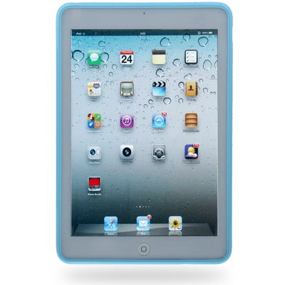 Smooth Pure Color TPU Case for iPad mini 1 / 2 / 3 (Blue)