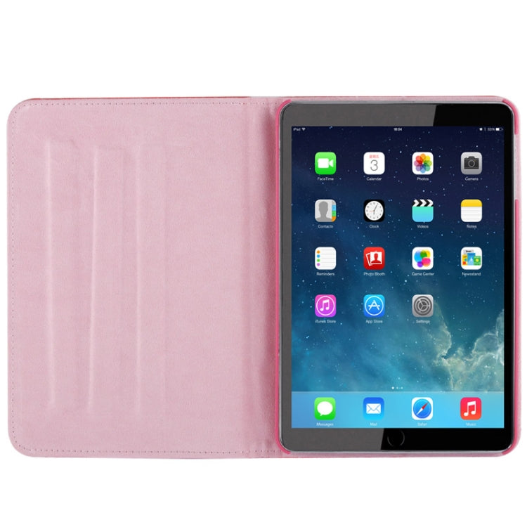 Grid Texture Leather Case with Sleep / Wake-up Function & 3-angle Viewing Holder for iPad mini 1 / 2 / 3