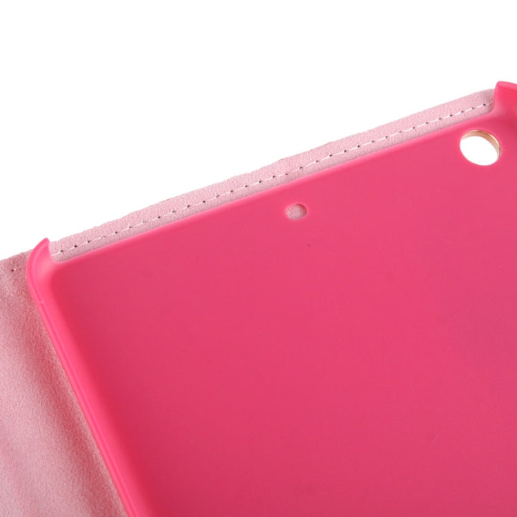 Grid Texture Leather Case with Sleep / Wake-up Function & 3-angle Viewing Holder for iPad mini 1 / 2 / 3