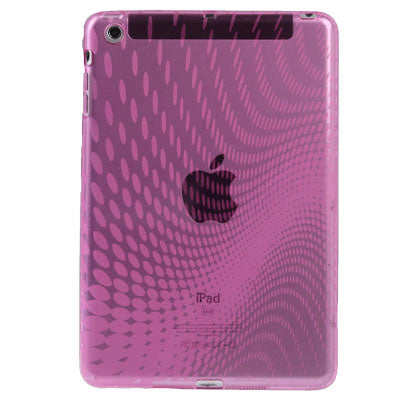 Dots Pattern TPU Case for iPad mini 1 / 2 / 3 (Magenta)