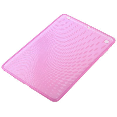 Dots Pattern TPU Case for iPad mini 1 / 2 / 3 (Magenta)