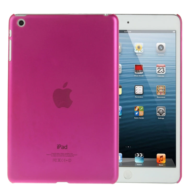 Ultrathin Translucent Frosted Plastic Case for iPad mini