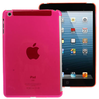 Pure Color Smooth Surface Crystal Hard Shell for iPad mini 1 / 2 / 3 Smart Cover (using in S-MIPAD-1410)