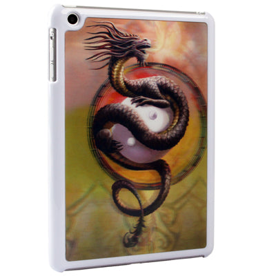 3D Style Dragon Pattern Plastic Protect Case for iPad mini 1 / 2 / 3