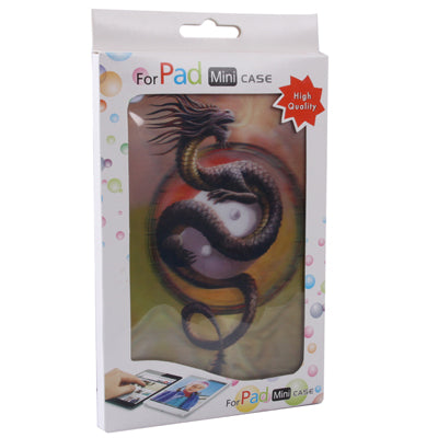 3D Style Dragon Pattern Plastic Protect Case for iPad mini 1 / 2 / 3