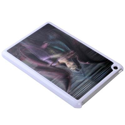 3D Style Elegant Woman Pattern Plastic Protect Case for iPad mini 1 / 2 / 3