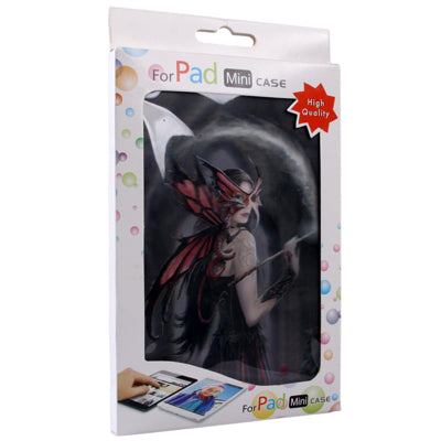 3D Style Enchanting Woman Pattern Plastic Protect Case for iPad mini 1 / 2 / 3