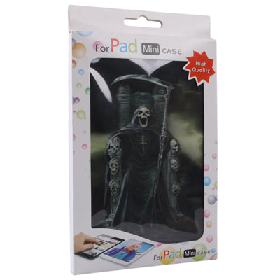 3D Style Death Pattern Plastic Protect Case for iPad mini 1 / 2 / 3