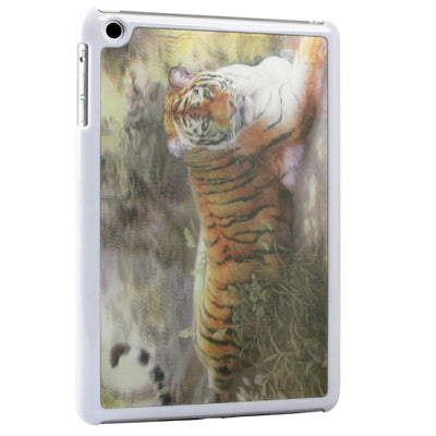 3D Style Tiger Pattern Plastic Protect Case for iPad mini 1 / 2 / 3