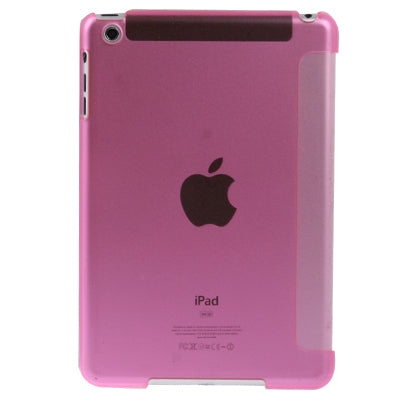 Translucent Single-sided Matte Plastic Protect Case for iPad mini 1 / 2 / 3