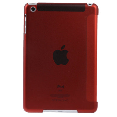 Translucent Single-sided Matte Plastic Protect Case for iPad mini 1 / 2 / 3