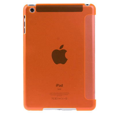 Translucent Single-sided Matte Plastic Protect Case for iPad mini 1 / 2 / 3