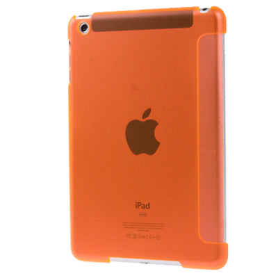 Translucent Single-sided Matte Plastic Protect Case for iPad mini 1 / 2 / 3