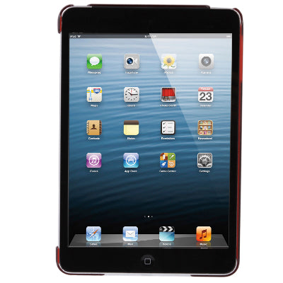Translucent Single-sided Matte Plastic Protect Case for iPad mini 1 / 2 / 3