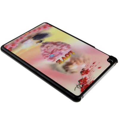 3D Style Lover Series Heart Pattern Plastic Protect Case for iPad mini 1 / 2 / 3