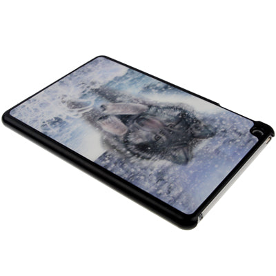 3D Style Snowwolf Pattern Plastic Protect Case for iPad mini 1 / 2 / 3