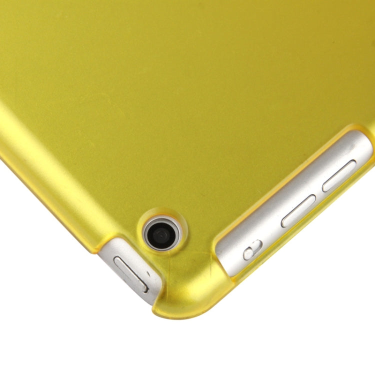 270 Degree Rotation Scrub Translucent Plastic Case with Adjustable Holder for iPad mini 1 / 2 / 3