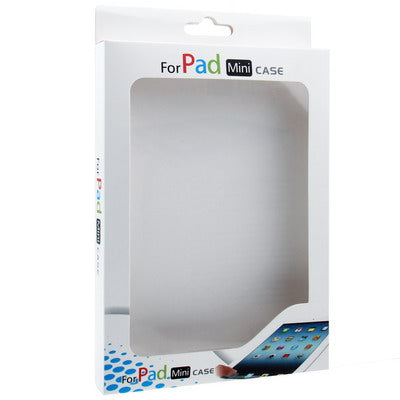 Color Box Pack for iPad mini 1 / 2 / 3 Leather Case / Plastic Case / TPU Case(White)