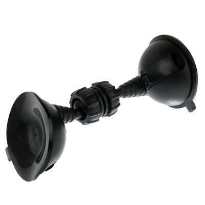 360 Degree Rotatable Universal In-car Mobile Holder with Two Suction Cups, For iPad, iPhone, Galaxy, Huawei, Xiaomi, LG, HTC and Other Smart Phones(Black)